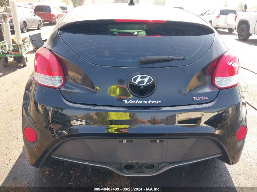 KMHTC6AE4GU272289 2016 Hyundai Veloster Turbo