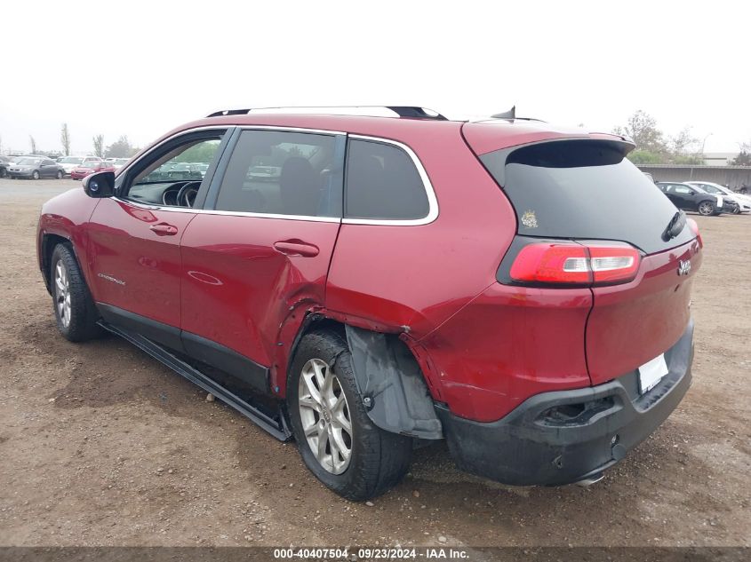 2016 Jeep Cherokee Latitude VIN: 1C4PJLCBXGW114198 Lot: 40407504