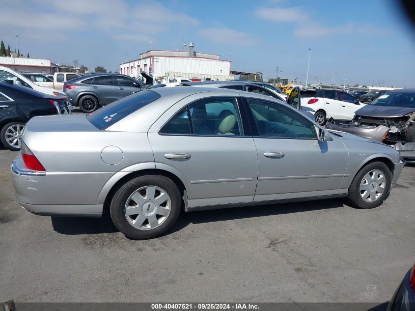 2004 Lincoln Ls V6 VIN: 1LNHM86S74Y681596 Lot: 40407521