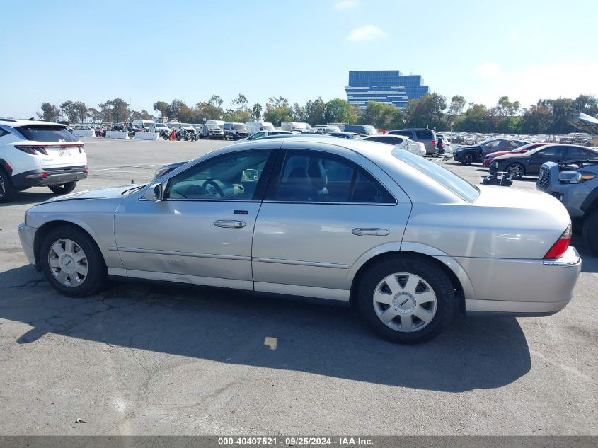 2004 Lincoln Ls V6 VIN: 1LNHM86S74Y681596 Lot: 40407521