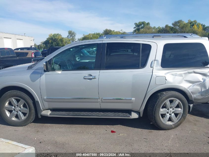 2011 Nissan Armada Sv/Sl/Platinum VIN: 5N1BA0NC1BN613545 Lot: 40407550