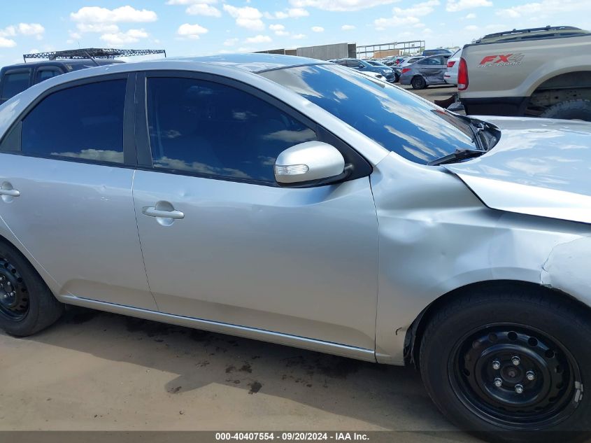 2010 Kia Forte Ex VIN: KNAFU4A20A5809389 Lot: 40407554