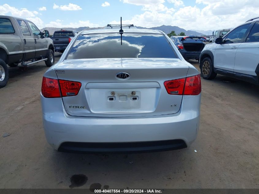 2010 Kia Forte Ex VIN: KNAFU4A20A5809389 Lot: 40407554