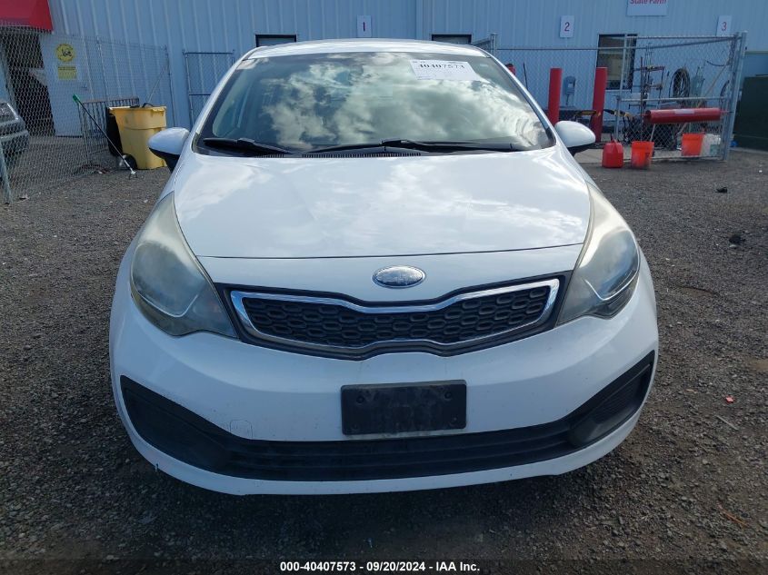 2013 Kia Rio Ex VIN: KNADN4A33D6213771 Lot: 40407573