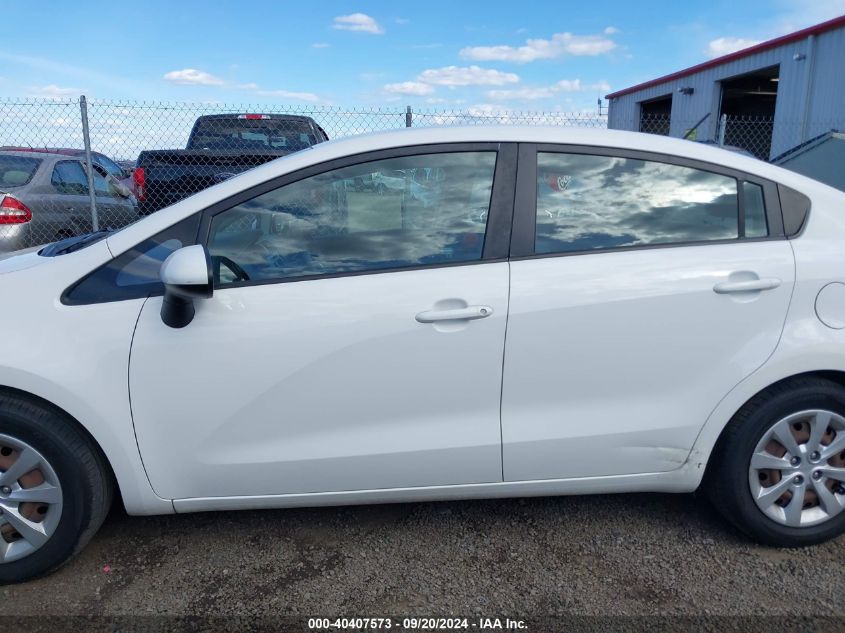 2013 Kia Rio Ex VIN: KNADN4A33D6213771 Lot: 40407573