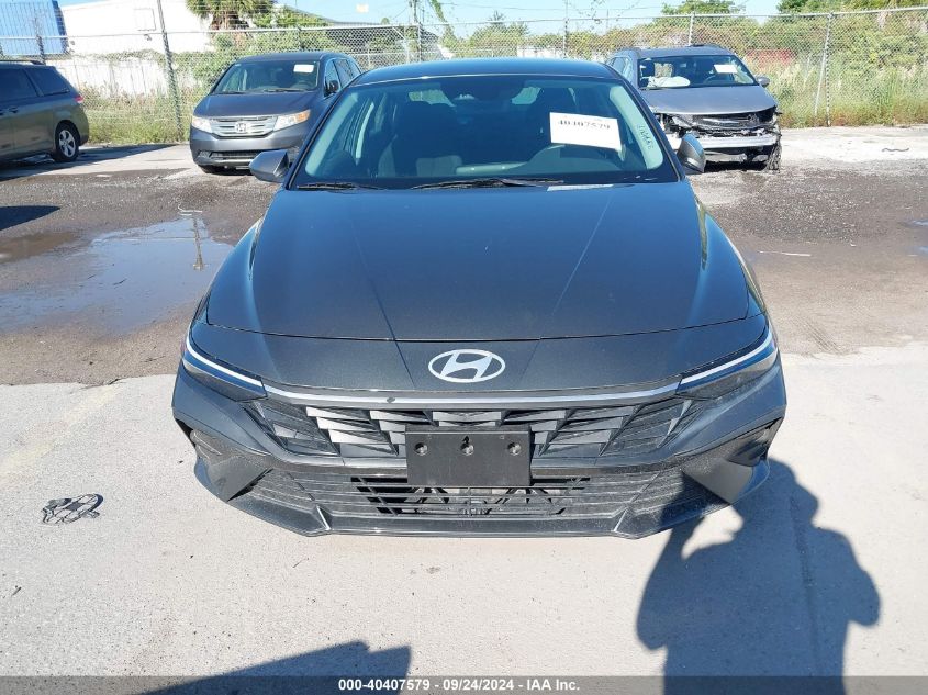 2024 Hyundai Elantra Sel VIN: KMHLM4DG0RU645040 Lot: 40407579