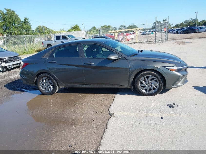 2024 Hyundai Elantra Sel VIN: KMHLM4DG0RU645040 Lot: 40407579