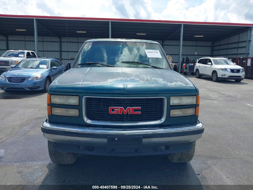 1996 GMC Suburban K1500 VIN: 1GKFK16R7TJ740938 Lot: 40407598