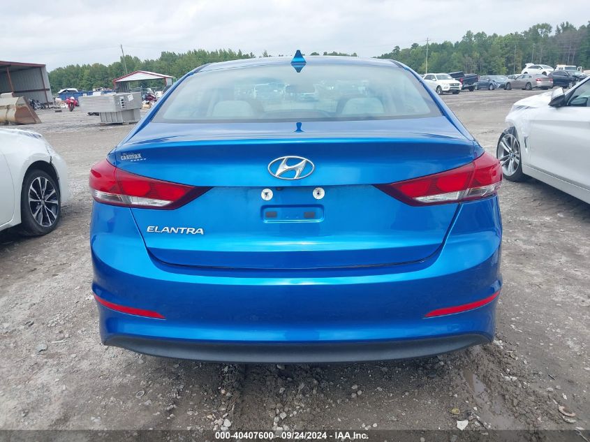 2018 HYUNDAI ELANTRA SEL - 5NPD84LF6JH320008