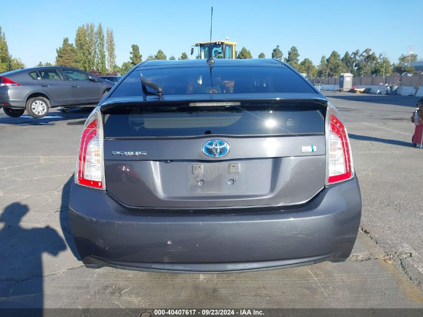 2013 Toyota Prius Four VIN: JTDKN3DU6D5658892 Lot: 40407617