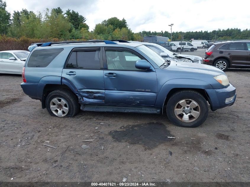 2005 Toyota 4Runner Limited V8 VIN: JTEBT17R958027745 Lot: 40407621