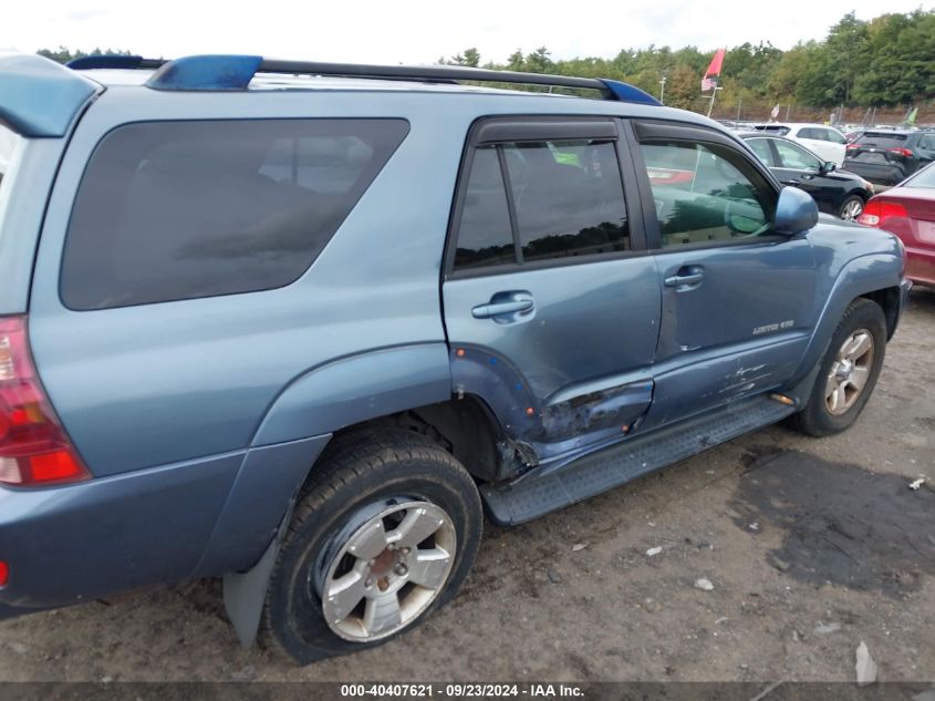 2005 Toyota 4Runner Limited V8 VIN: JTEBT17R958027745 Lot: 40407621