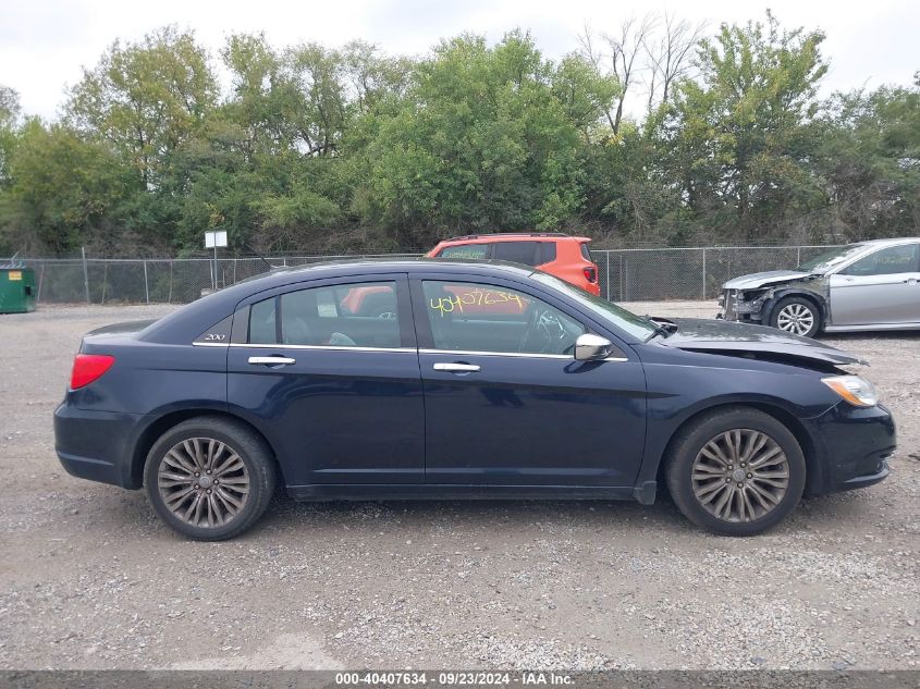 2012 Chrysler 200 Limited VIN: 1C3CCBCG6CN295173 Lot: 40407634