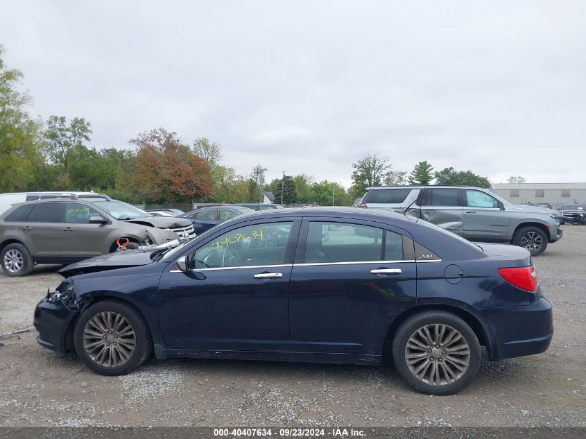 2012 Chrysler 200 Limited VIN: 1C3CCBCG6CN295173 Lot: 40407634