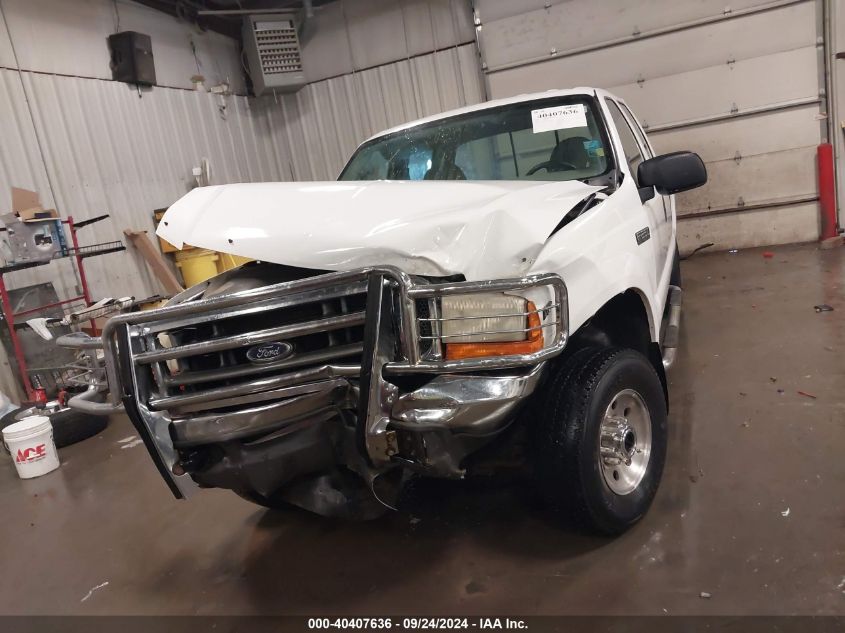 2000 Ford F250 Super Duty VIN: 1FTNW21L0YEB30139 Lot: 40407636