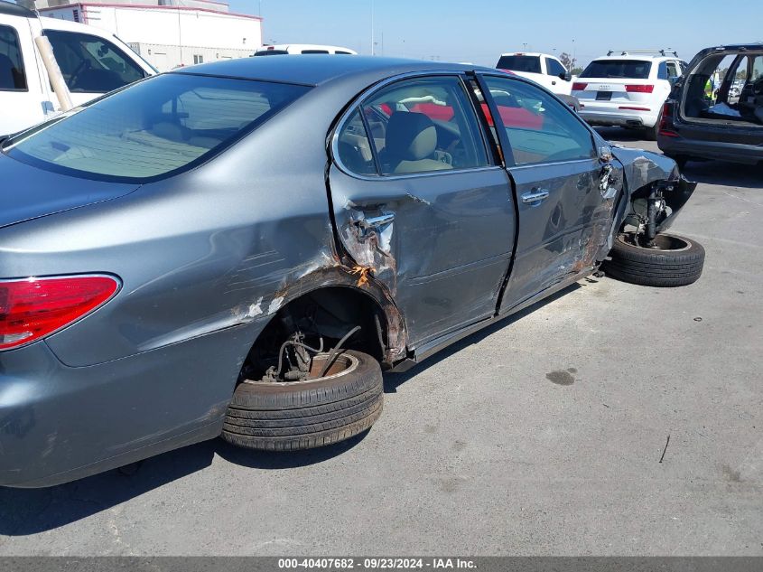 2006 Lexus Es 330 VIN: JTHBA30G165143134 Lot: 40407682