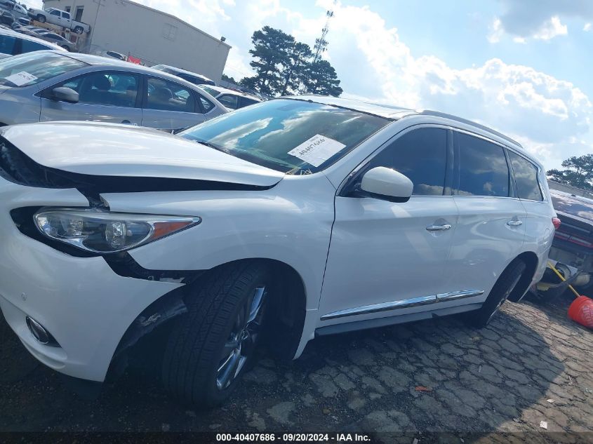 2013 Infiniti Jx35 VIN: 5N1AL0MN2DC350134 Lot: 40407686