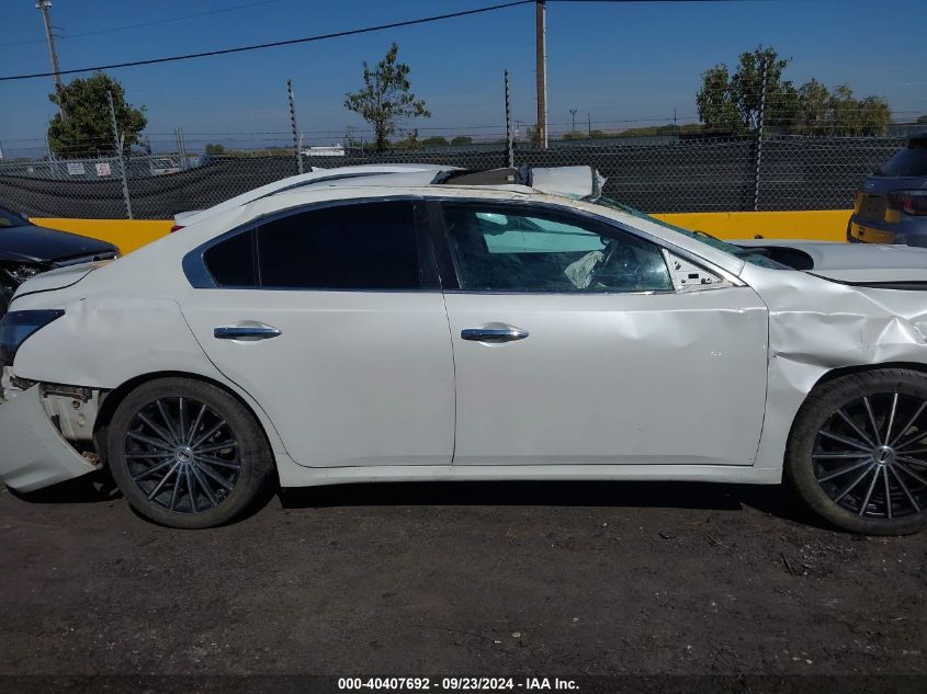 2014 Nissan Maxima 3.5 S VIN: 1N4AA5AP0EC440337 Lot: 40407692