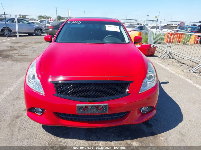 2013 Infiniti G37 Journey VIN: JN1CV6AP6DM301273 Lot: 40407696