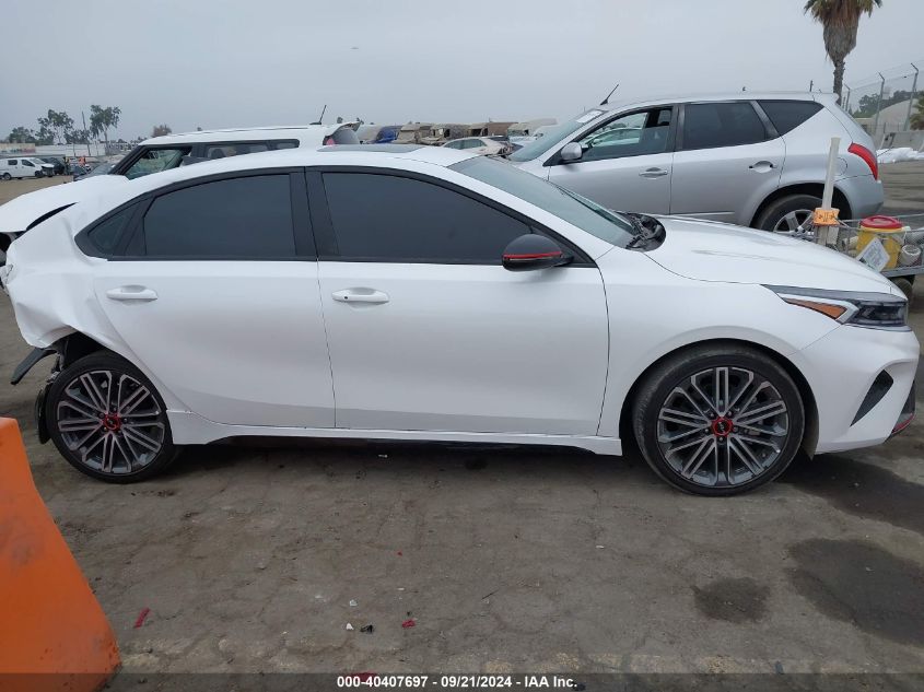 2023 Kia Forte Gt VIN: 3KPF44ACXPE574640 Lot: 40407697