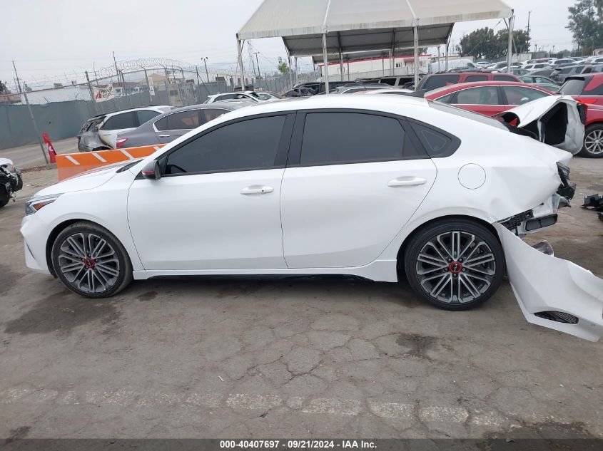 2023 Kia Forte Gt VIN: 3KPF44ACXPE574640 Lot: 40407697