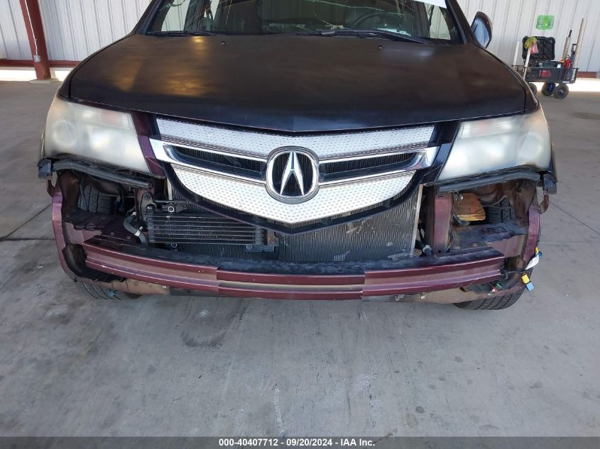 2HNYD28367H551910 2007 Acura Mdx Technology Package