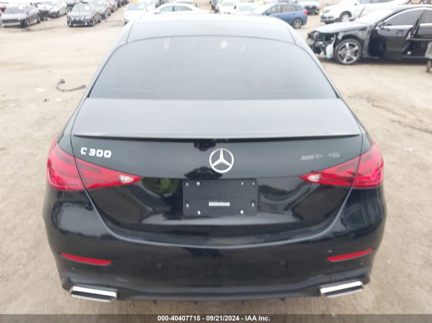 2024 Mercedes-Benz C 300 VIN: W1KAF4GB3RR174032 Lot: 40407715