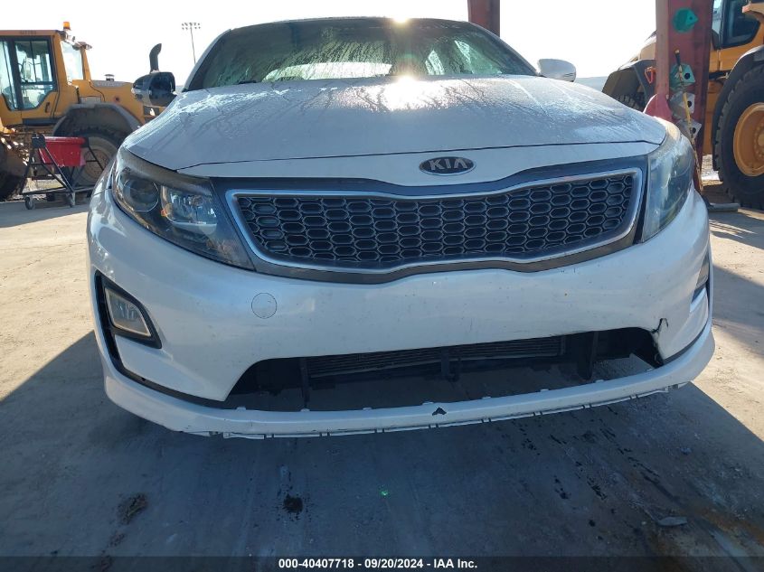 2014 Kia Optima Hybrid Lx VIN: KNAGM4AD2E5076127 Lot: 40407718