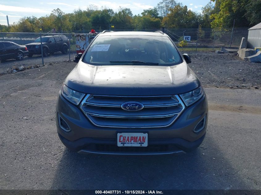 2016 Ford Edge Sel VIN: 2FMPK4J9XGBC23020 Lot: 40407731