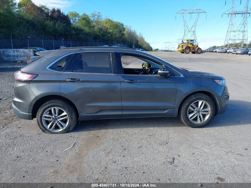 2016 Ford Edge Sel VIN: 2FMPK4J9XGBC23020 Lot: 40407731