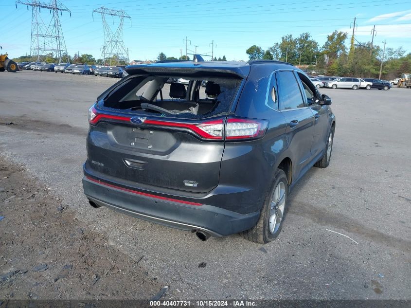 2016 Ford Edge Sel VIN: 2FMPK4J9XGBC23020 Lot: 40407731