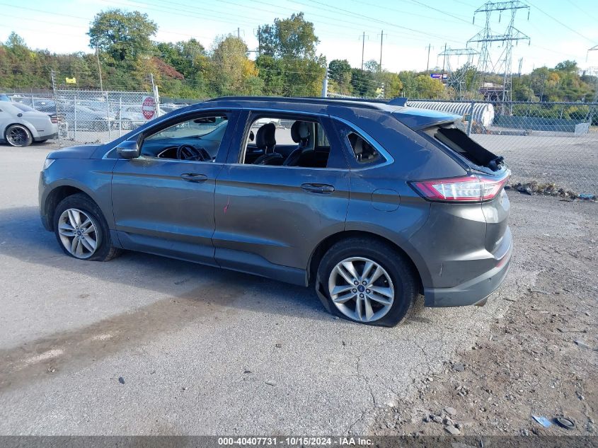 2016 Ford Edge Sel VIN: 2FMPK4J9XGBC23020 Lot: 40407731