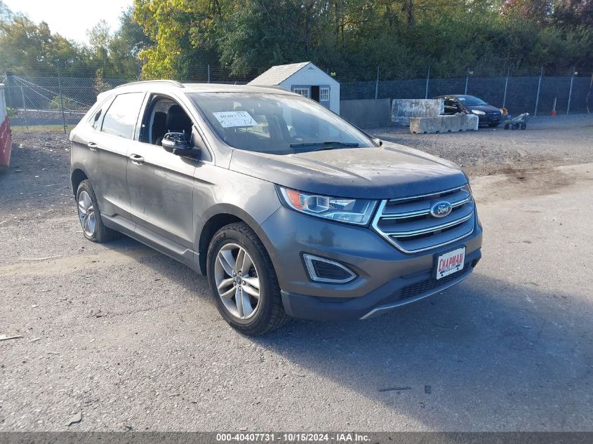 2016 Ford Edge Sel VIN: 2FMPK4J9XGBC23020 Lot: 40407731