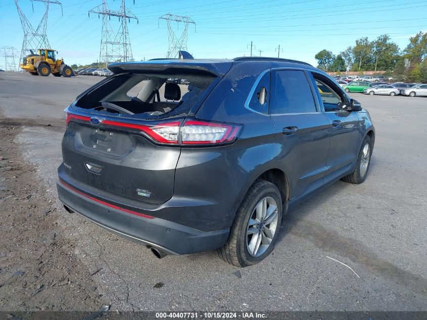 2016 Ford Edge Sel VIN: 2FMPK4J9XGBC23020 Lot: 40407731