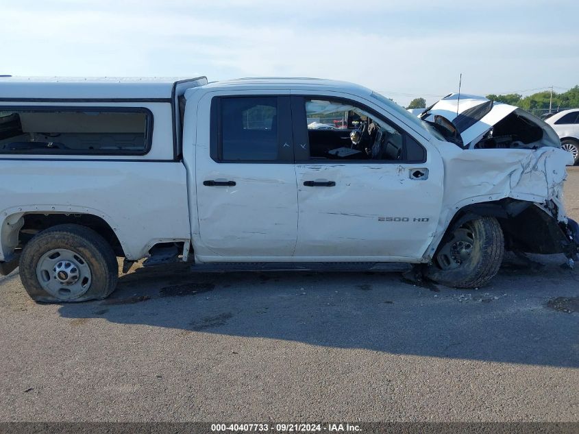 2022 Chevrolet Silverado 2500Hd 4Wd Double Cab Standard Bed Wt VIN: 1GC2YLE78NF181796 Lot: 40407733