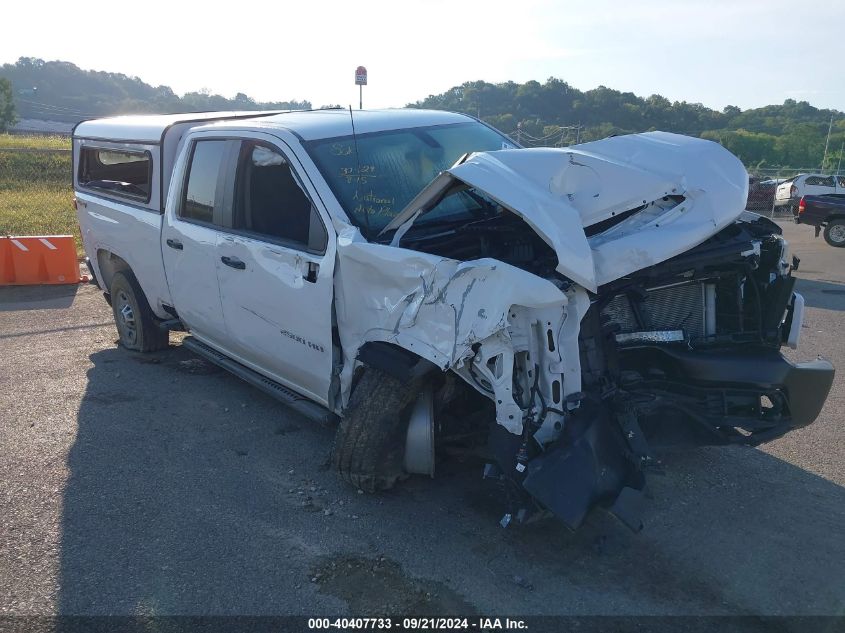 2022 Chevrolet Silverado 2500Hd 4Wd Double Cab Standard Bed Wt VIN: 1GC2YLE78NF181796 Lot: 40407733