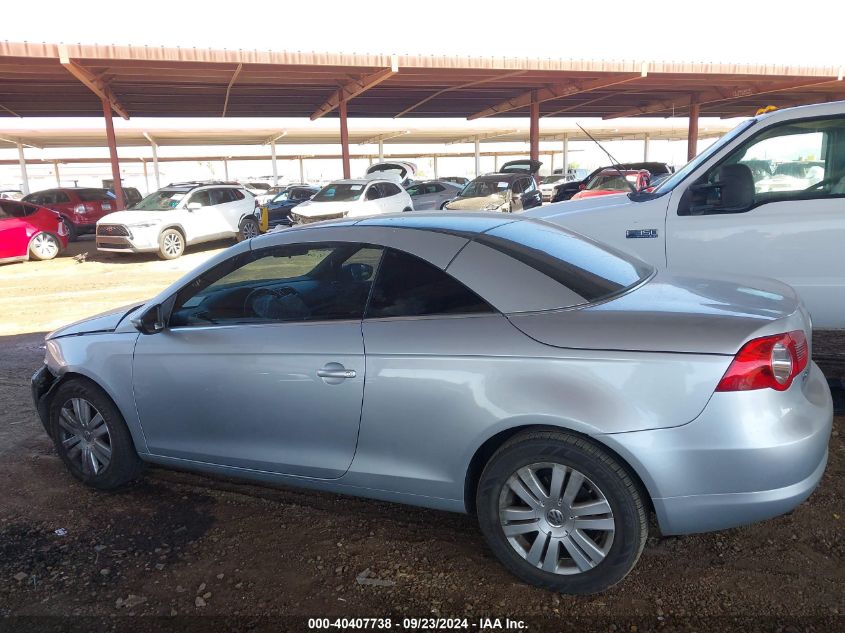 2010 Volkswagen Eos Turbo/Komfort VIN: WVWBA7AHXAV022966 Lot: 40407738