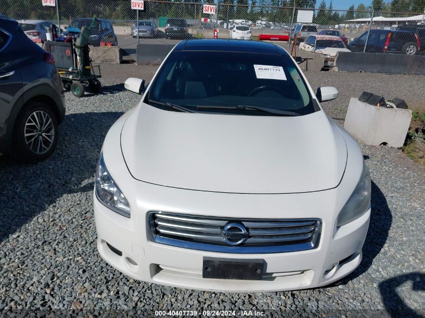 2013 Nissan Maxima 3.5 Sv VIN: 1N4AA5AP1DC807583 Lot: 40407739