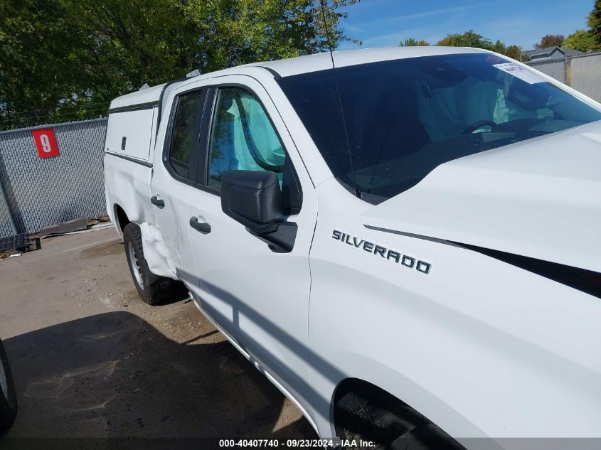 2022 Chevrolet Silverado 1500 4Wd Double Cab Standard Bed Wt VIN: 1GCRDAED7NZ540770 Lot: 40407740