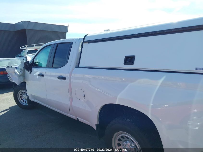 2022 Chevrolet Silverado 1500 4Wd Double Cab Standard Bed Wt VIN: 1GCRDAED7NZ540770 Lot: 40407740