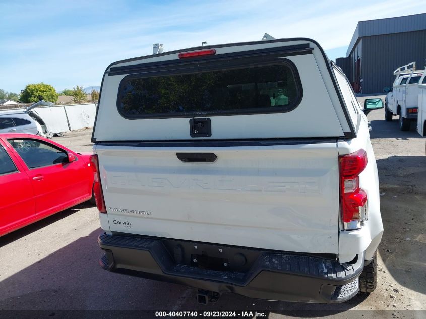 2022 Chevrolet Silverado 1500 4Wd Double Cab Standard Bed Wt VIN: 1GCRDAED7NZ540770 Lot: 40407740