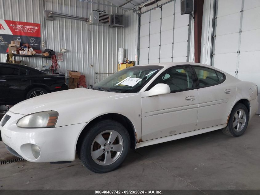 2006 Pontiac Grand Prix VIN: 2G2WP552961296683 Lot: 40407742