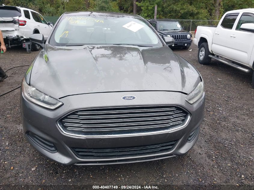 2014 Ford Fusion S VIN: 1FA6P0G75E5351205 Lot: 40407749