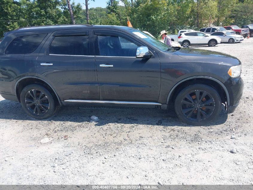 2011 Dodge Durango Crew VIN: 1D4RE4GG9BC730965 Lot: 40407756