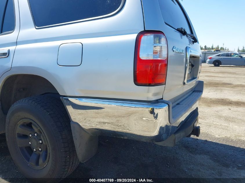 2002 Toyota 4Runner Sr5 V6 VIN: JT3GN86R120256899 Lot: 40407769