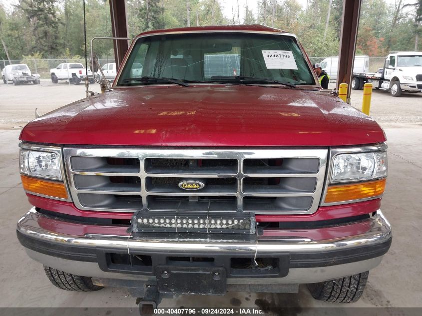 1995 Ford F250 VIN: 1FTHX26F6SKA29595 Lot: 40407796