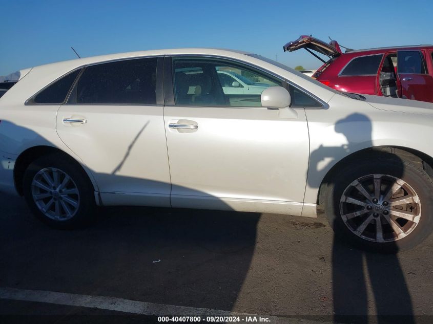 2011 Toyota Venza VIN: 4T3ZA3BBXBU041724 Lot: 40407800