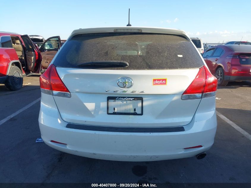 2011 Toyota Venza VIN: 4T3ZA3BBXBU041724 Lot: 40407800