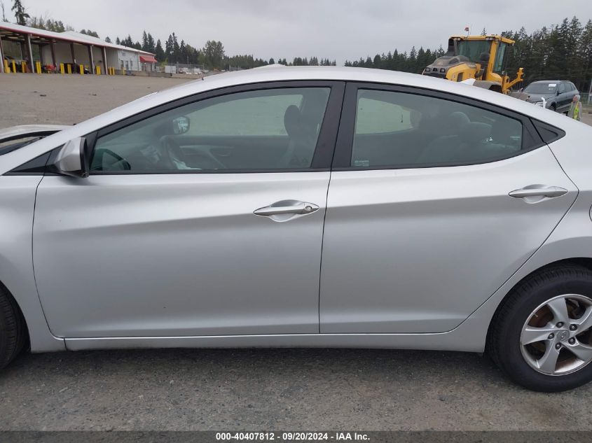 2015 Hyundai Elantra Se VIN: 5NPDH4AE9FH643308 Lot: 40407812