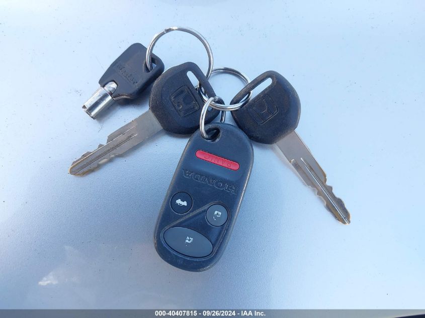 2000 Honda Cr-V Ex VIN: JHLRD1862YC002713 Lot: 40407815